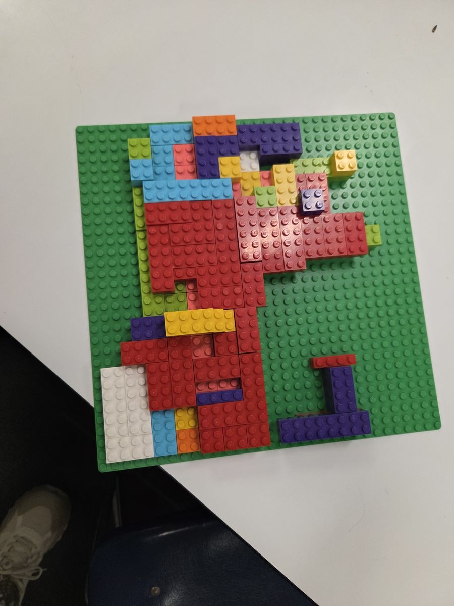 Robotics: A LEGO mosaic design